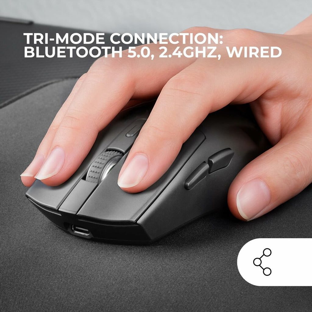 Gaming Mouse Mars Gaming MMT3 Black